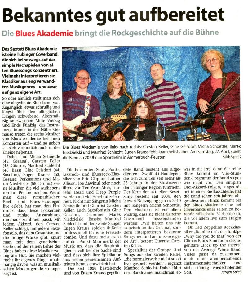 Pressetext Tagblatt-Anzeiger Tbingen 24.04.2013